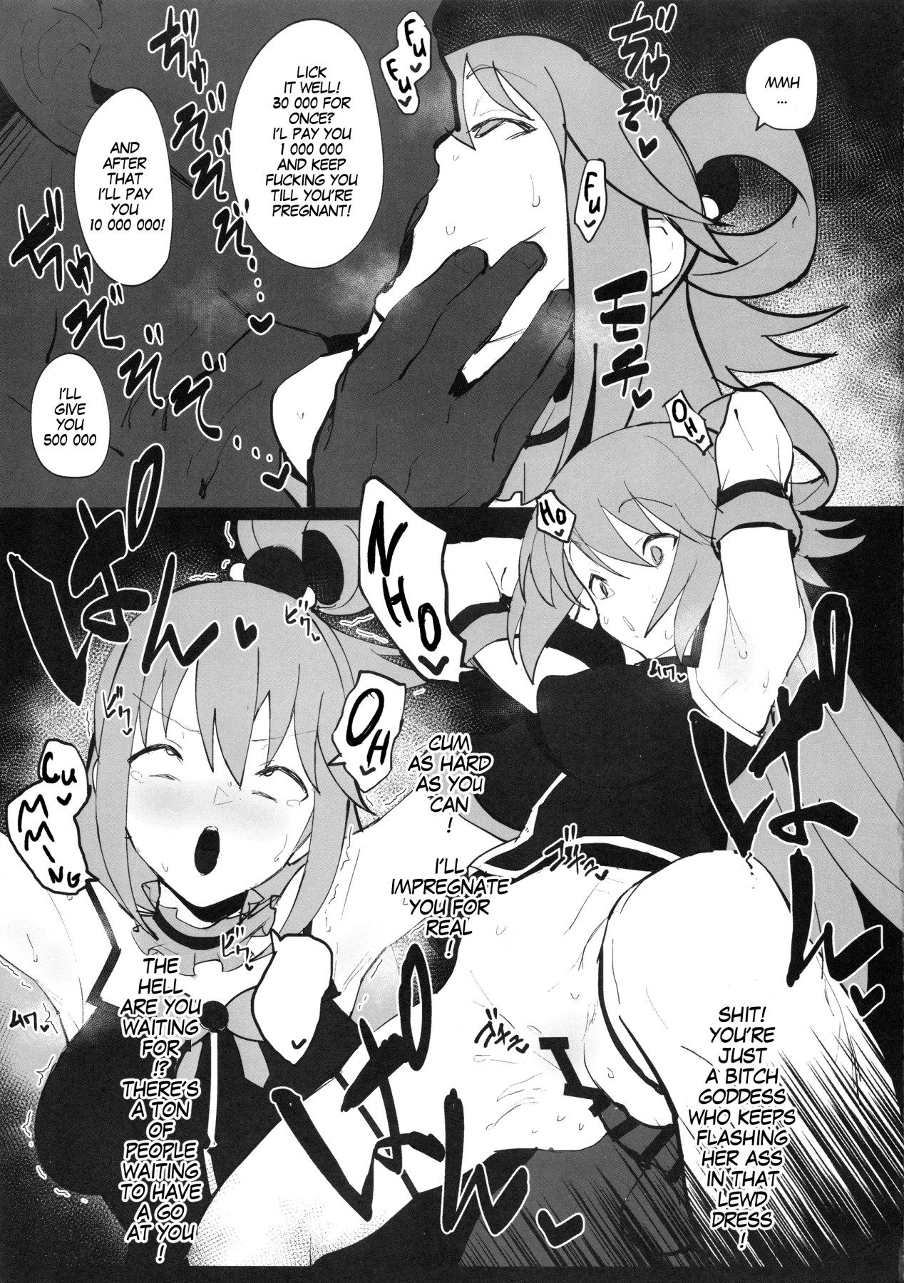 Hentai Manga Comic-Combined Konosuba Book-Read-7